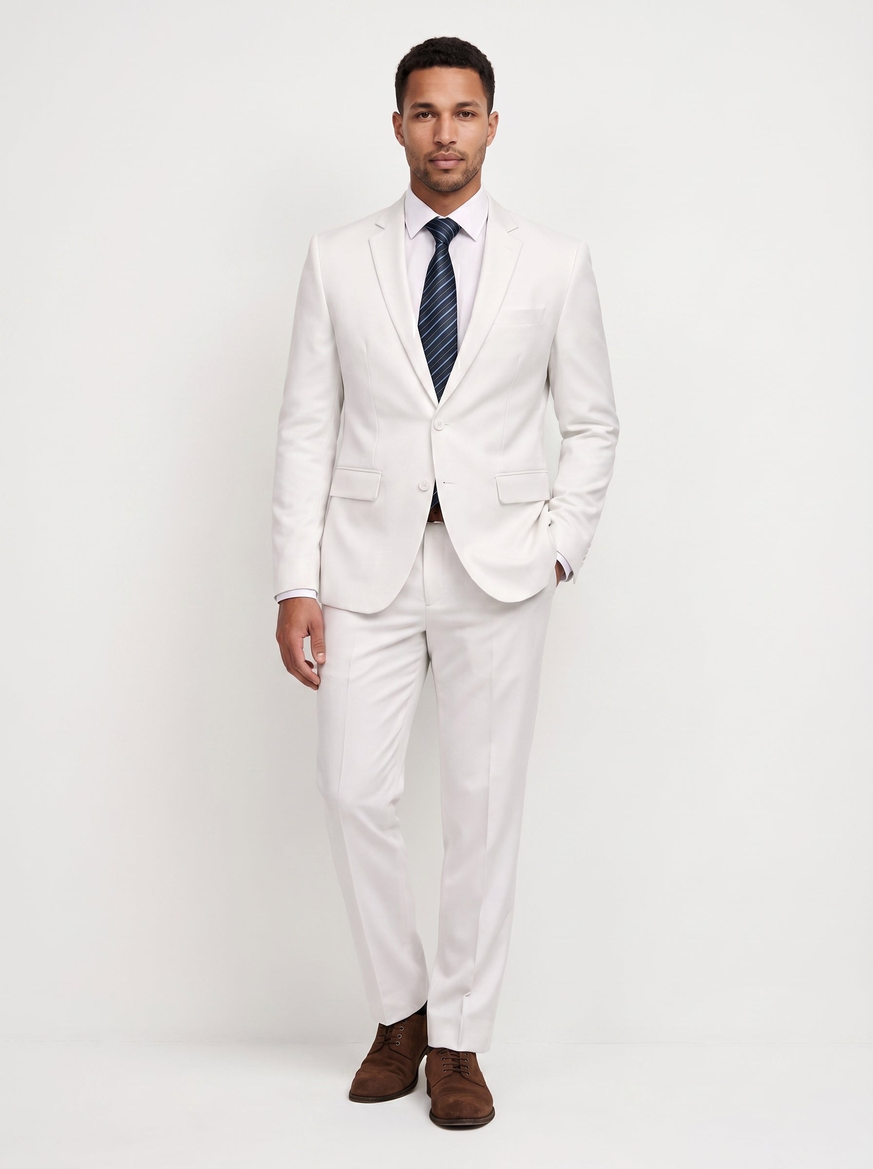 Maxim | Sharp Tailored Two Piece Suit with Notch Lapel